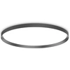 Image de Plafonnier moderne Fly Aluminium-Plastic Noir Led 65W 3000K D90Cm
