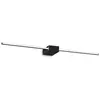 Image de Applique contemporaine Theo Aluminium Noir Led 13,5W 3000K Ip20