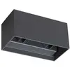 Image de Ideal Lux 313412 OUTDOOR ATOM Applique d'extérieur LED 25 W 2100/1340 lm 3000 K IP54 Anthracite