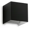 Image de Ideal Lux 313450 OUTDOOR ATOM Applique d'extérieur LED 12 W 1050/670 lm 3000 K IP54 noir
