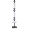 Image de Lampadaire Contemporain Lumiere Metal Noir Led 58W 3000K Ip20