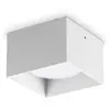 Image de Plafonnier contemporain Spike Aluminium Blanc 1 Lumière Gx53 15W 3000K Ip20