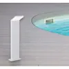 Image de Ideal Lux 318691 OUTDOOR STYLE Lampadaire/poteau d'éclairage LED pour l'extérieur, H 500 mm, 9 W, 1050/920 lm, 3000 K, IP54, blanc