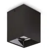Image de Plafonnier moderne Nitro Aluminium Noir Led Intégré 25W 3000K Ip20