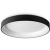 Image de Plafonnier contemporain Ziggy Metal Black Integrated Led 62W 3000K Ip20