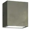 Image de Applique murale contemporaine Argo, aluminium gris, LED 6W, 3000K, indice de protection IP65