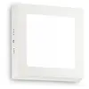 Image de Plafonnier à Led moderne universel en acier blanc 13,5W 4000K Ip20