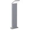 Image de Ideal Lux 322551 OUTDOOR STYLE Lampadaire LED d'extérieur, H 500 mm, 9 W, 1050/810 lm, 3000 K, IP54, gris