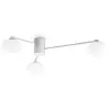 Image de Plafonnier moderne Hermes Metal White 3 Lights G9 28W 3000K Ip20