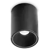 Image de Plafonnier contemporain Nitro Aluminium Noir Led Intégré 25W 3000K Ip20