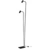 Image de Ideal Lux 326672 GINGER Lampadaire H2155 mm 2xGU10 noir