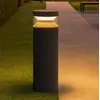 Image de Ideal Lux 327242 BOEING Lampadaire d'extérieur/Lampadaire sur mât H400 mm LED 14 W 1700/300 lm 3000 K IP65 Anthracite