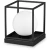 Image de Lampe de table contemporaine Lingotto Metal Black 1 Light E14 28W Ip20