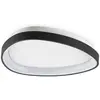 Image de Plafonnier contemporain Gemini Metal Black Led Integrated 23W 3000K Ip20