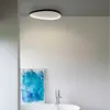 Image de Plafonnier contemporain Gemini Metal Black Led Integrated 41W 3000K Ip20