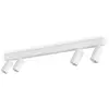 Image de Plafonnier Contemporain Profil Métallique Blanc 4 Lumières Gu10 28W 3000K Ip20