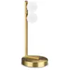 Image de Abatjour contemporain Ping Pong Metal Brass Integrated Led 6W 3000K Ip20