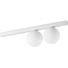 Image de Plafonnier contemporain Binomio Métal Blanc 2 Lumières G9 4W 3000K Ip20