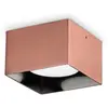 Image de Plafonnier moderne Spike Aluminium Cuivre 1 Lumière Gx53 15W 3000K Ip20