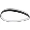 Image de Plafonnier contemporain Gemini Metal Black Led Integrated 27W 3000K Ip20