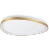 Image de Plafonnier contemporain Gemini en métal et laiton avec LED intégrée 42 W, 3000 K, IP20