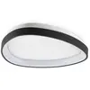 Image de Ideal Lux 341446 GEMINI Plafonnier D425 mm LED 24 W 2450/1170 lm 2700 K noir MARCHE/ARRÊT