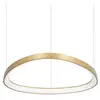 Image de Ideal Lux 341576 GEMINI Suspension LED 47 W 4950/3170 lm 2700 K Laiton MARCHE/ARRÊT