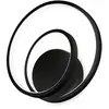 Image de Ideal Lux 342238 OZ Applique murale LED 26 W 2450/1030 lm 2700 K noir MARCHE/ARRÊT