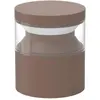Image de Ideal Lux 346663 BOEING Lampadaire d'extérieur/Lampadaire sur mât H150 mm LED 14 W 1700/300 lm 3000 K IP65 marron