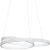 Image de Suspension Ideal Lux LED 3000 K blanc IP20 OZ 352435