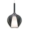 Image de Suspension Ideal Lux 1x E27 couleur fumée IP20 KALIQUE 359465