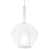 Image de Suspension Ideal Lux 1x E27 transparente IP20 KALIQUE 359571