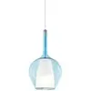 Image de Suspension Ideal Lux 1x E27 bleue IP20 KALIQUE 359960