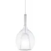 Image de Suspension Ideal Lux 2x E27 transparente IP20 KALIQUE 360034