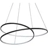 Image de Suspension Ideal Lux LED 3000K noire IP20 OZ 364896