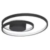 Image de Plafonnier LED Ideal Lux 3000 K noir IP20 OZ 365039
