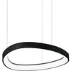 Image de Suspension LED Ideal Lux 4000K noire IP20 GEMINI 372136