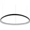 Image de Suspension LED Ideal Lux 4000K noire IP20 GEMINI 372228