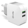 Image de Celly TC2USBTURBO chargeur d'appareils mobiles Smartphone, Tablette Blanc Secteur Intérieure - Neuf