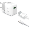 Image de Chargeur domestique Celly USB-C 2,4 A blanc