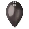Image de 50 Ballons MÃ©tallisÃ©s 30 Cm - Noir
