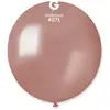 Image de 10 Ballons MÃ©tallisÃ©s - 48 Cm - Rose gold