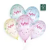 Image de 50 Ballons ImprimÃ©s Happy Birthday - 33 Cm