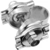 Image de Brooks England Double Rail collier de selle argenté argenté One Size