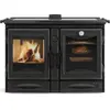 Image de Cuisinière à bois 12kw noir - Nordica Extraflame - ALASKA.16NOIRE -