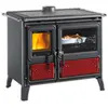 Image de Cuisinière à bois 8.7 kw bordeaux - Nordica Extraflame - MILLY.16BORDEAUX -