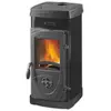 Image de Poêle à bois La Nordica | SUPER JUNIOR LEAN | Poêle d'atelier | 5,0 kW | Noir