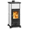 Image de La Nordica - Poêle À Bois Raccordable En Céramique Emiliana 6.5 Kw Blanc