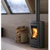 Image de Poêle À Bois En Fonte - La Nordica Emi Lean 6.6 Kw