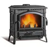 Image de Nordica   Poêle À Bois En Fonte 11.9 Kw   Volume De Chauffe 338 M³   Rendement 82 %   Évacuation Des Fumées 150 Mm   Dimensions L 790 X H 775 X P 660 Mm